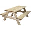 Bonanza houten picknicktafel