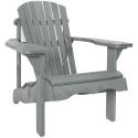 Jumbo Canadian chair 1-zits houten tuinbank grijs