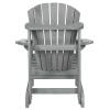 Jumbo Canadian chair 1-zits houten tuinbank grijs