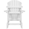 Jumbo Canadian chair 1-zits houten tuinbank wit