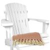 Jumbo Canadian chair 1-zits houten tuinbank wit