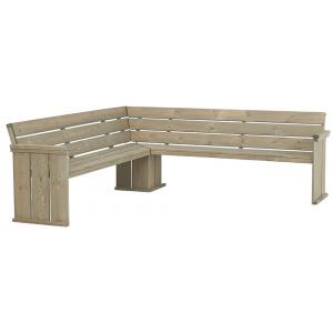 Sensline Toulouse 6 Zits Steigerhouten Hoekbank sensline kopen in de aanbieding