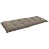 Tuinbank kussen 120 cm taupe