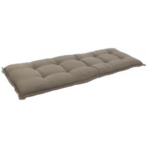 Tuinbank kussen 120 cm taupe