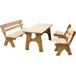 Freital 4-delig houten picknictafel 150cm