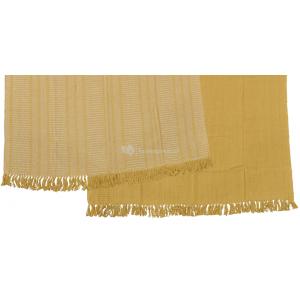 Plaid Set Geel huismerk kopen in de aanbieding