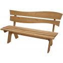 Bazel 3-zits houten tuinbank geimpregneerd