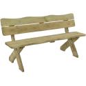 Weidebank 4-zits houten tuinbank